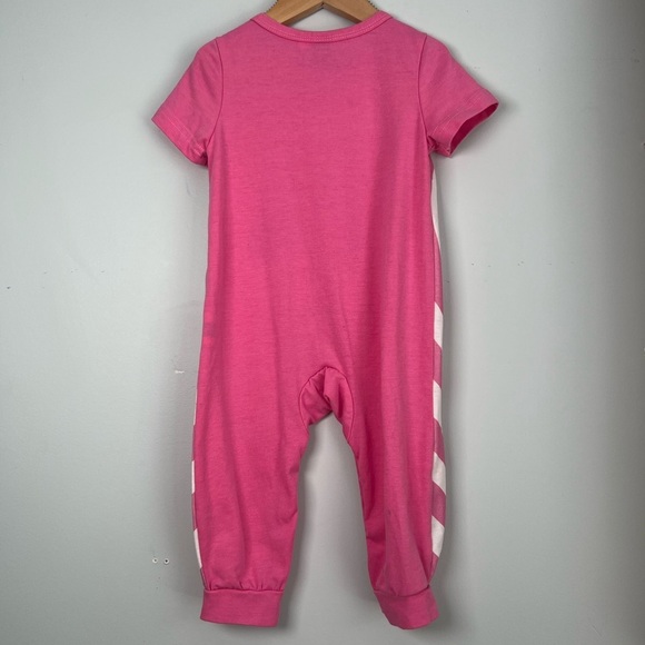 Powerpuff Girls Blossom AOP Jumpsuit Short Sleeves Pink 9-12 Baby Girl Summer - Picture 4 of 5